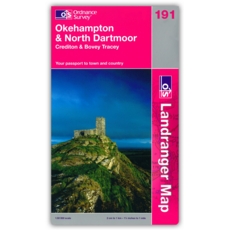 MAP,O/S Okehampton & North Dartmoor (with Download)